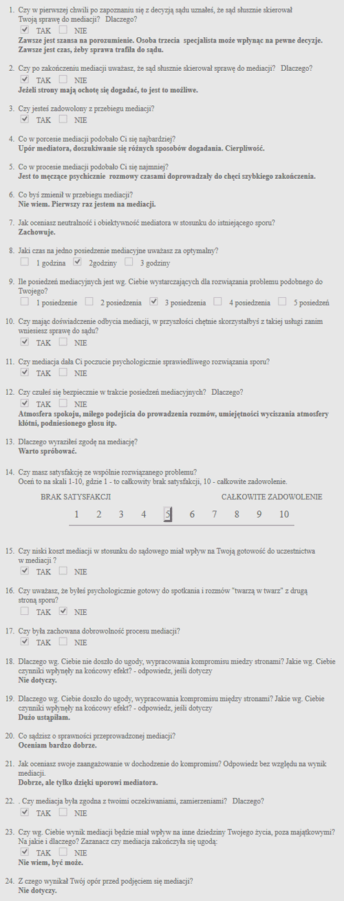 Opinia nr 4 Mediacje Wrocław Kancelaria Mediacyjna